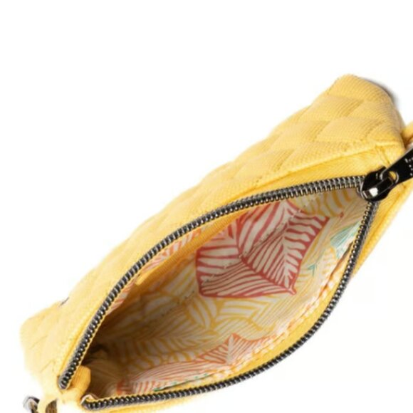 NWT- LUG- METRO XL ID POUCH MATTE LUXE- BANANA - Picture 4 of 6